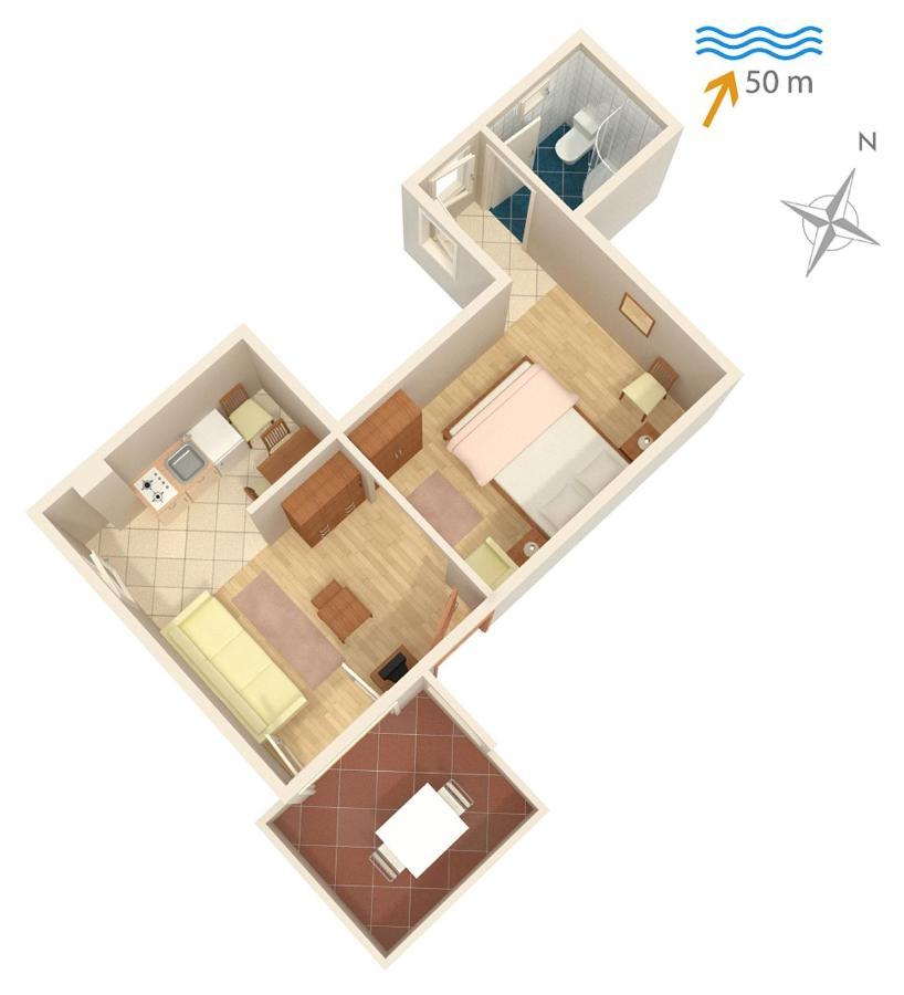 Apartments By The Sea Supetarska Draga - Donja, Rab - 2022 Ngoại thất bức ảnh